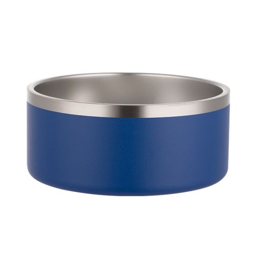 Stainless Steel Dog Bowl Inside And Outside 304 With Silica Gel Pad